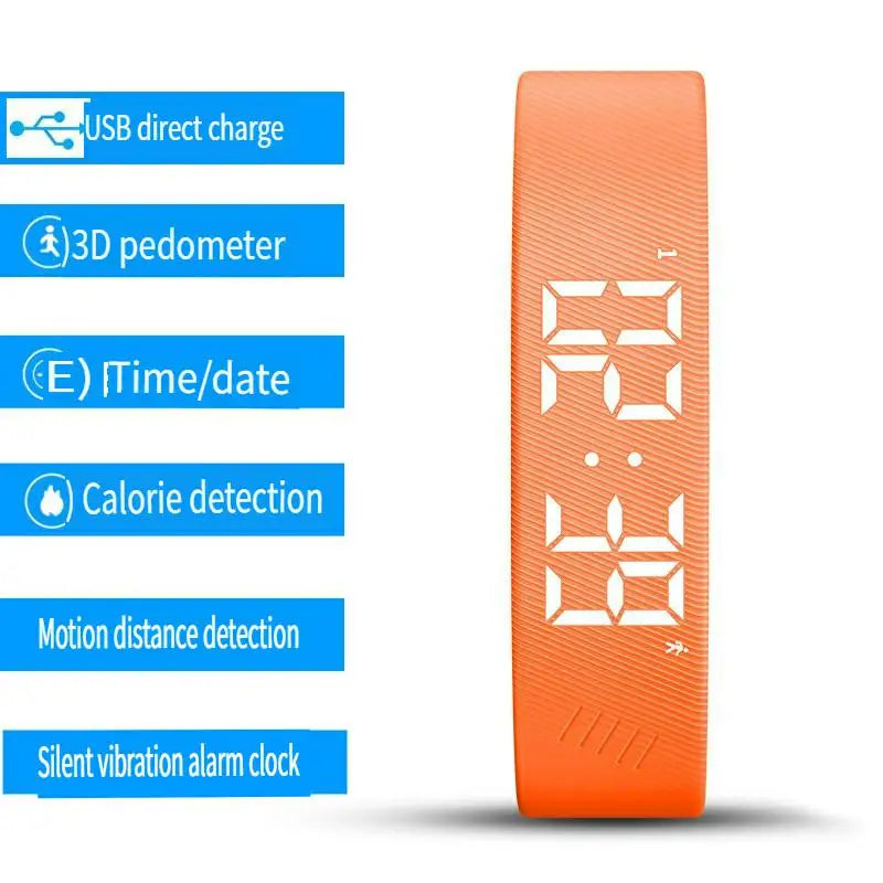 LED Smart Bracelet – Waterproof Fitness Tracker