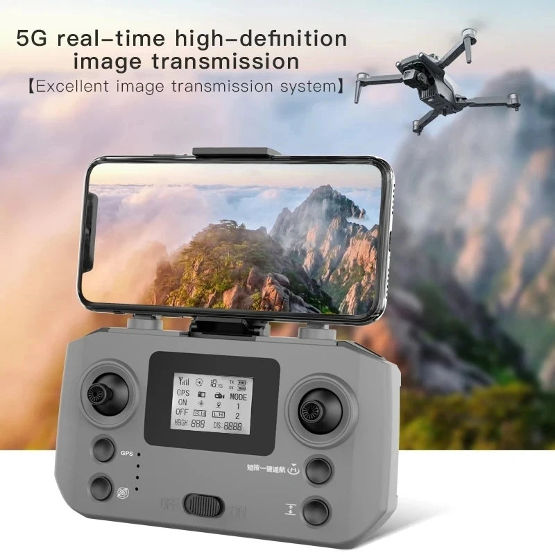 L600 PRO MAX 4K GPS Drone with 3-Axis Gimbal