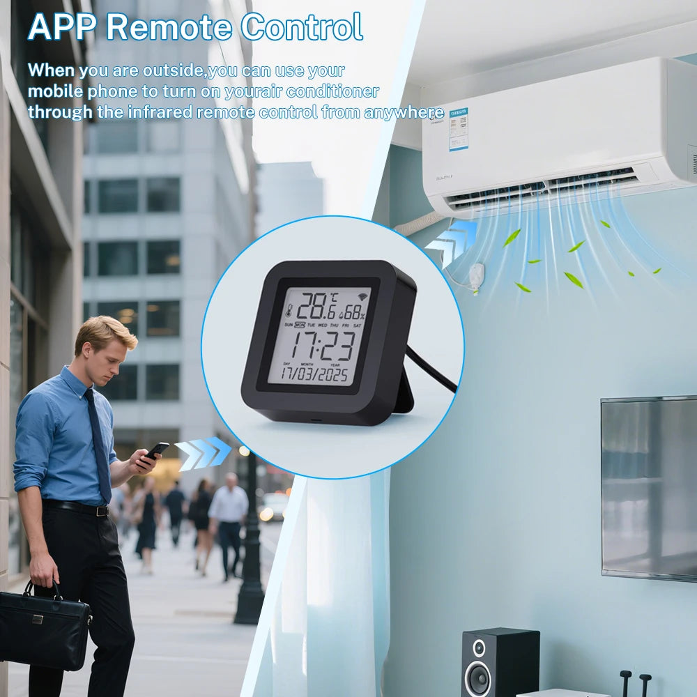 Tuya WiFi IR Remote Control with Temperature