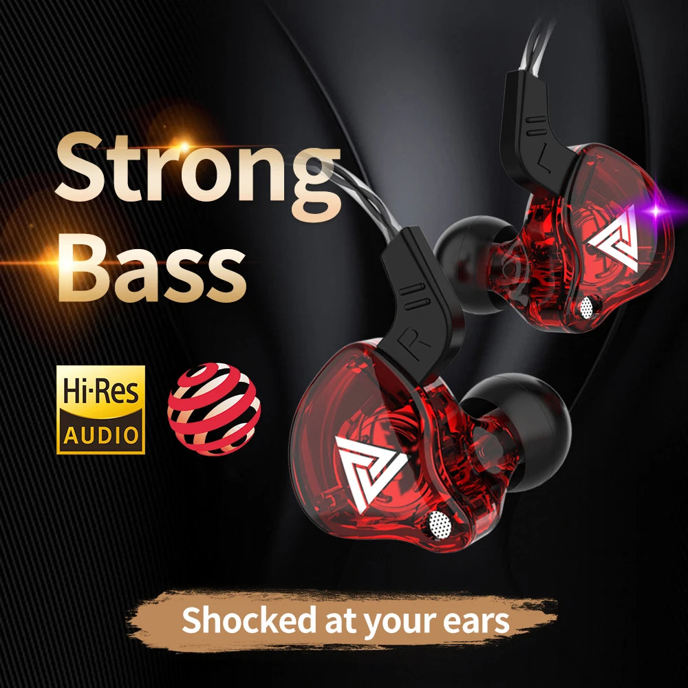 Original QKZ AK6 In-Ear Earphones with Mic