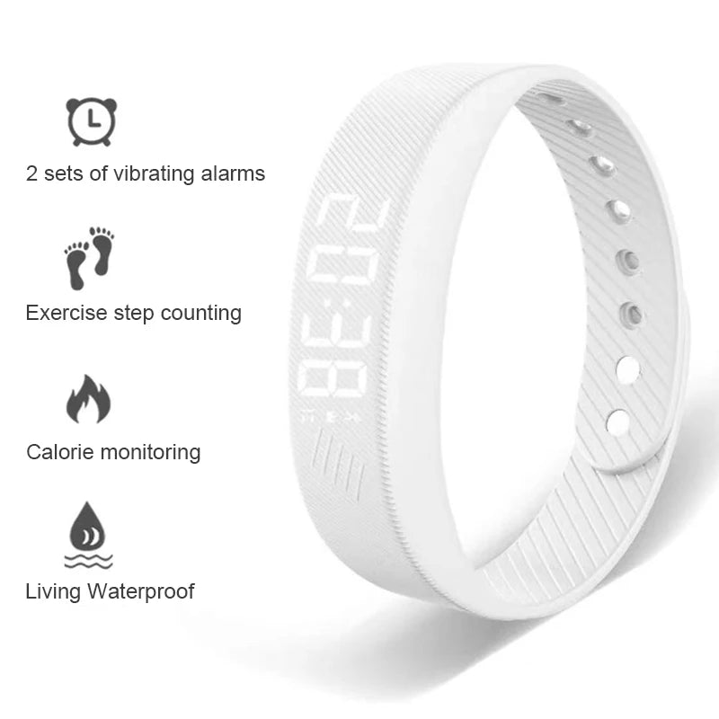 LED Smart Bracelet – Waterproof Fitness Tracker