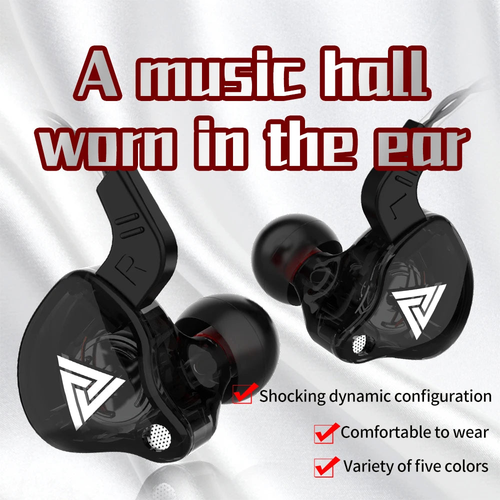 Original QKZ AK6 In-Ear Earphones with Mic
