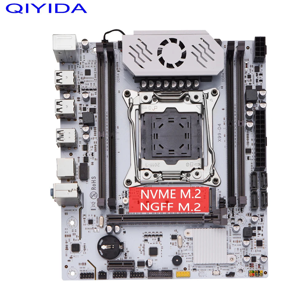 QIYIDA X99 D4A Motherboard LGA2011-3 with M.2 Slot