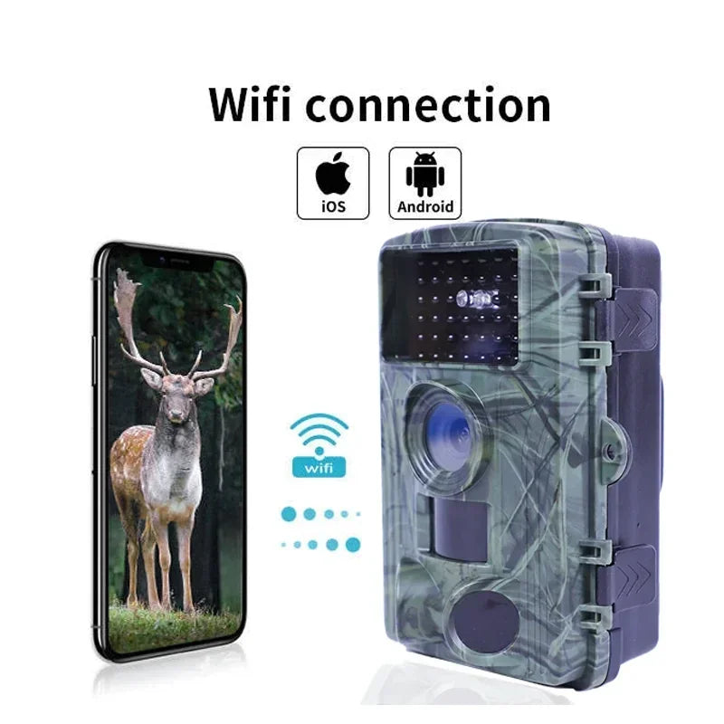 Wireless 4K 60MP WiFi Trail Camera PR1600