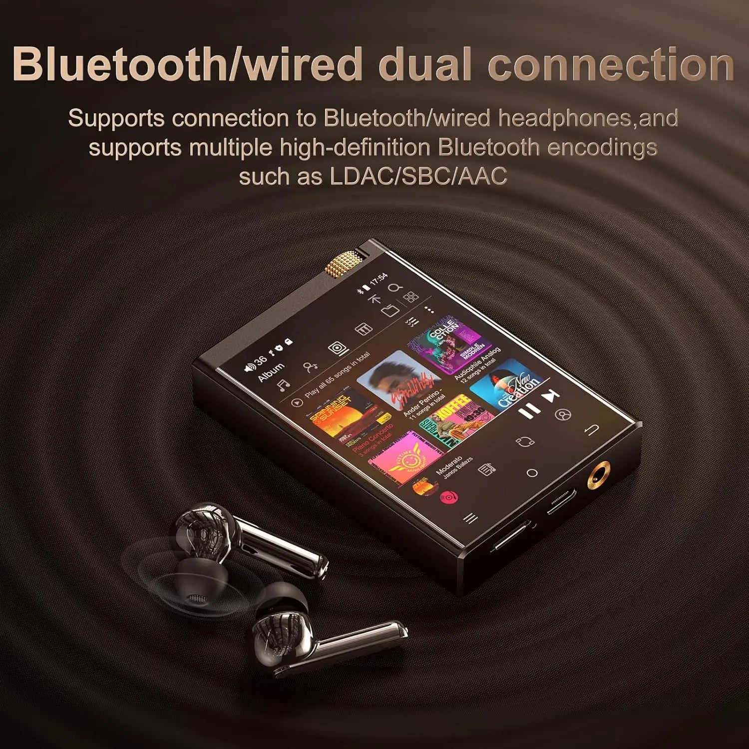 Oilsky Hi-Fi MP3 Player with Bluetooth & WiFi