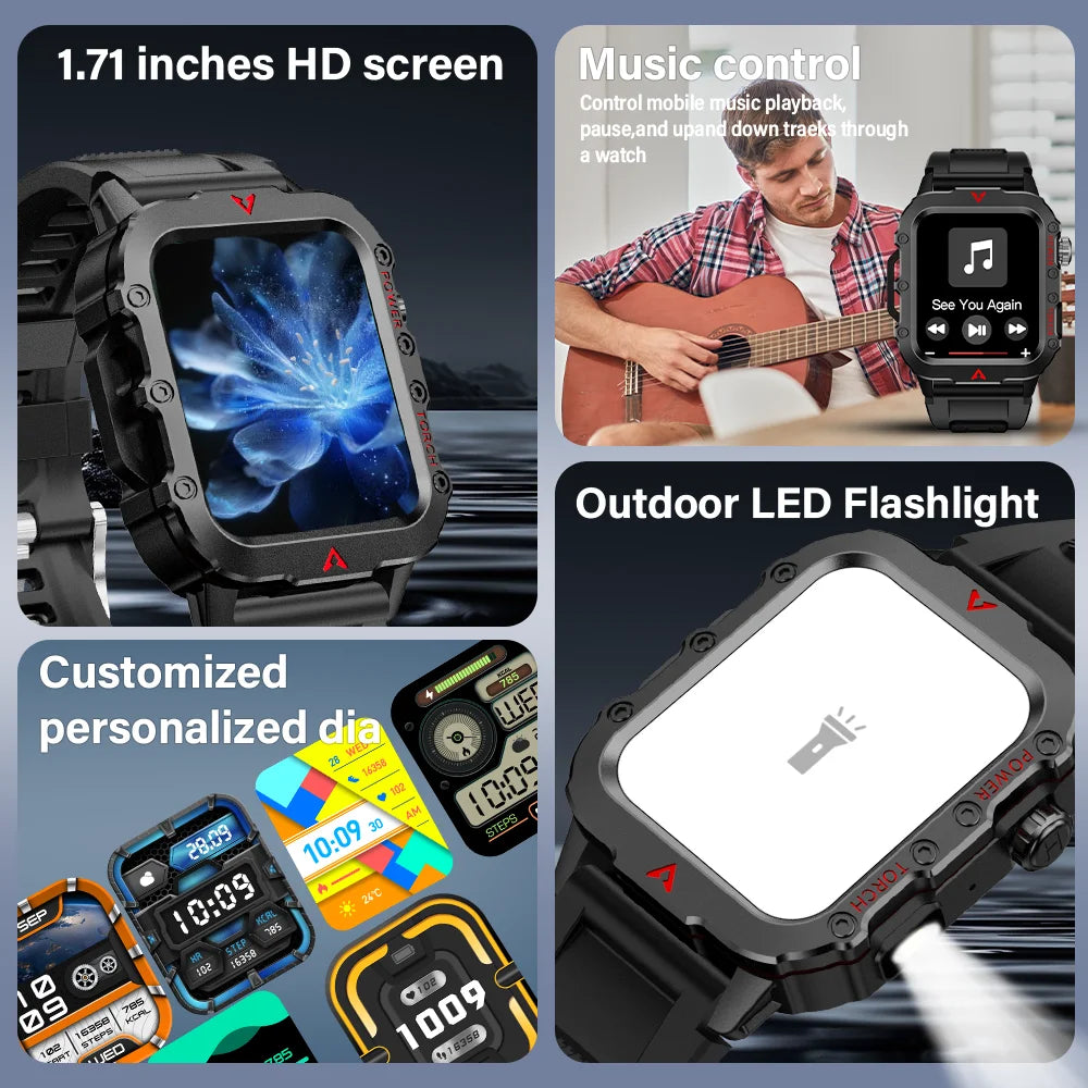 LAXASFIT Sports Smart Watch