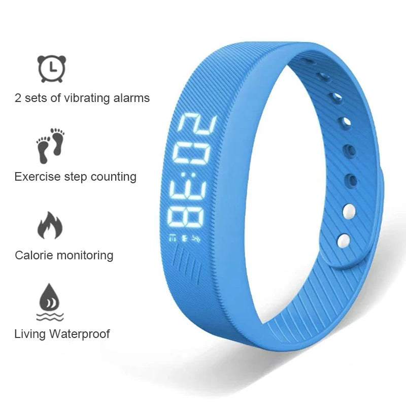 LED Smart Bracelet – Waterproof Fitness Tracker