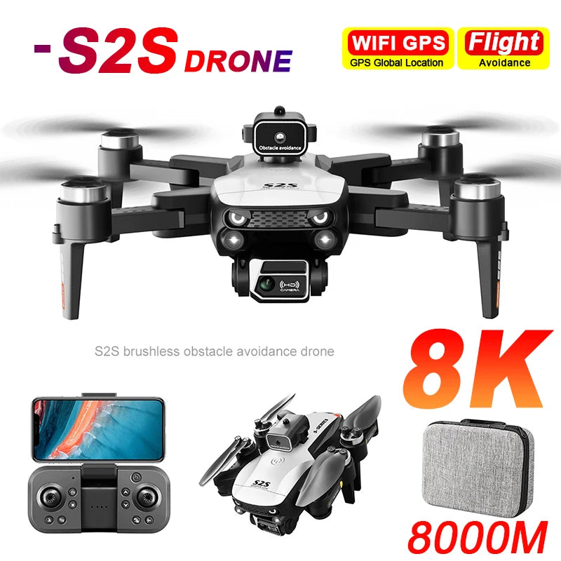 S2S Mini Drone 4K/8K HD Camera