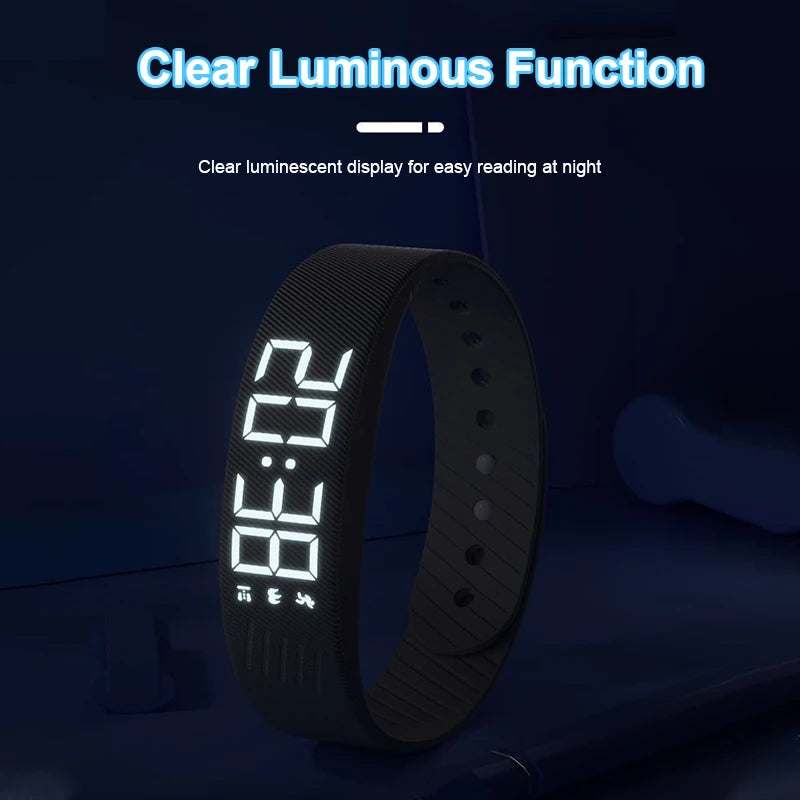 LED Smart Bracelet – Waterproof Fitness Tracker