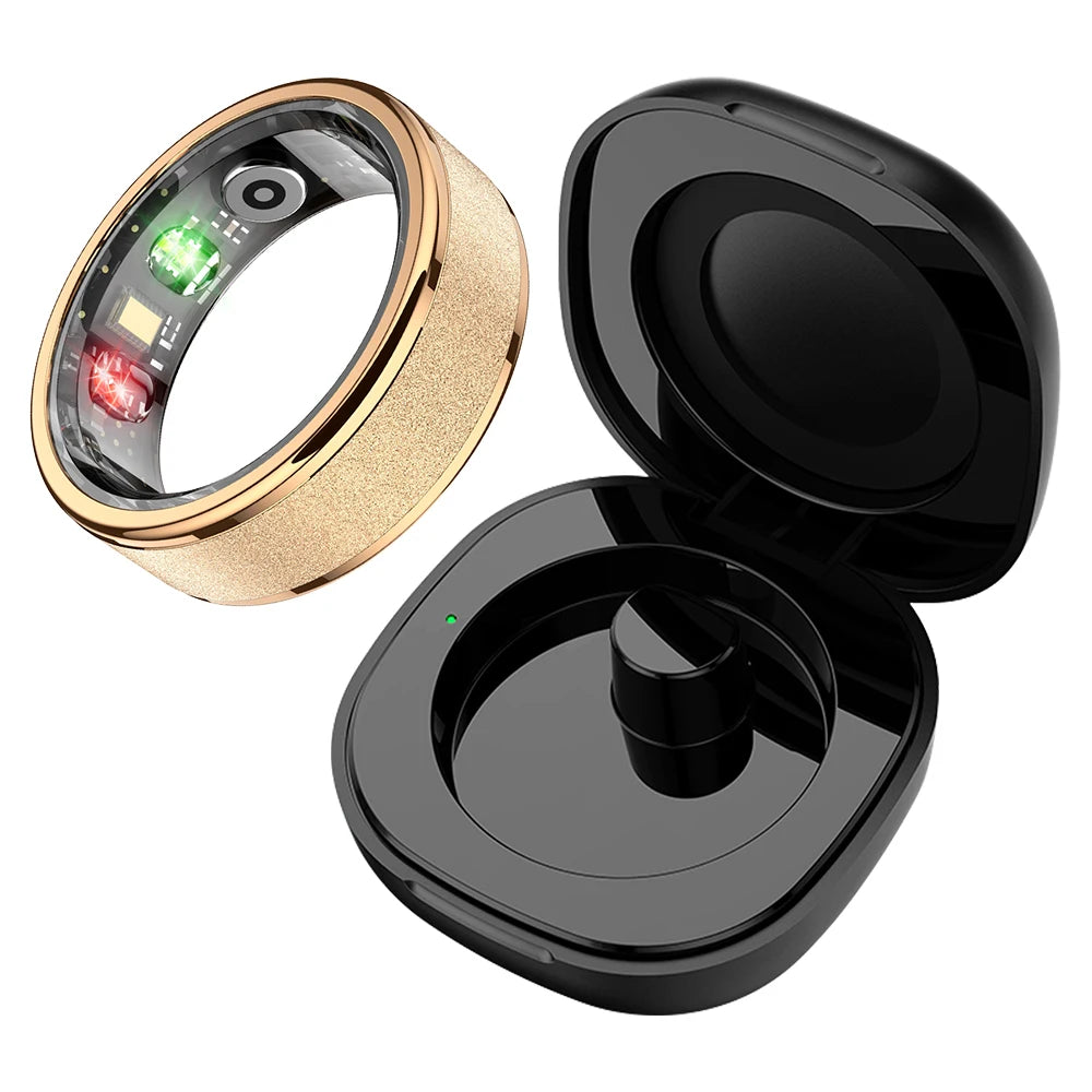 COLMI R10 Smart Ring – Health & Sleep Monitor with Charging Case