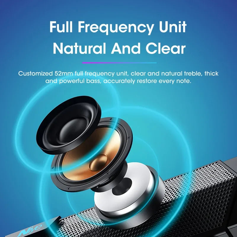 4D Bluetooth 5.0 Computer Soundbar